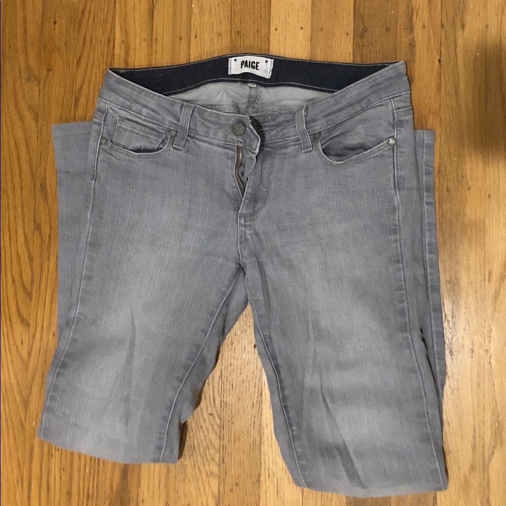 Gray Paige Jeans